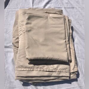 SpaLena Authentic Spa Linen King Sheet Set Microfiber 4-piece DEEP Pockets Beige
